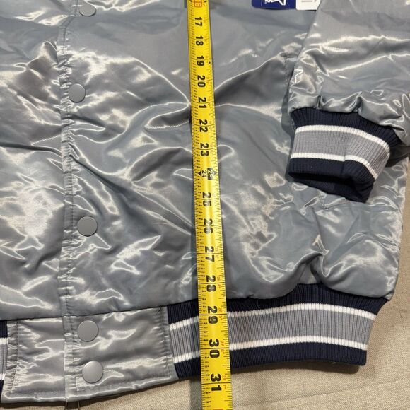 NWT Vintage 90’s NFL Dallas Cowboys STARTER Satin Bomber Jacket Men’s Size 3XL - Picture 7 of 7